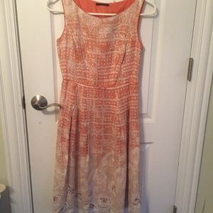 Salmon Colored Elie Tahari dress